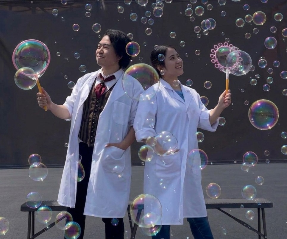シャボン玉ショーのあわラボ ①エンタメのプロが出張！